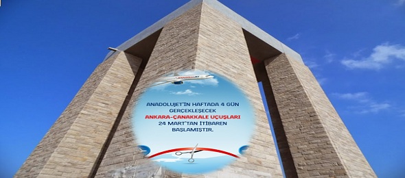 Uçakla Ankara Çıkışlı Çanakkale Turu